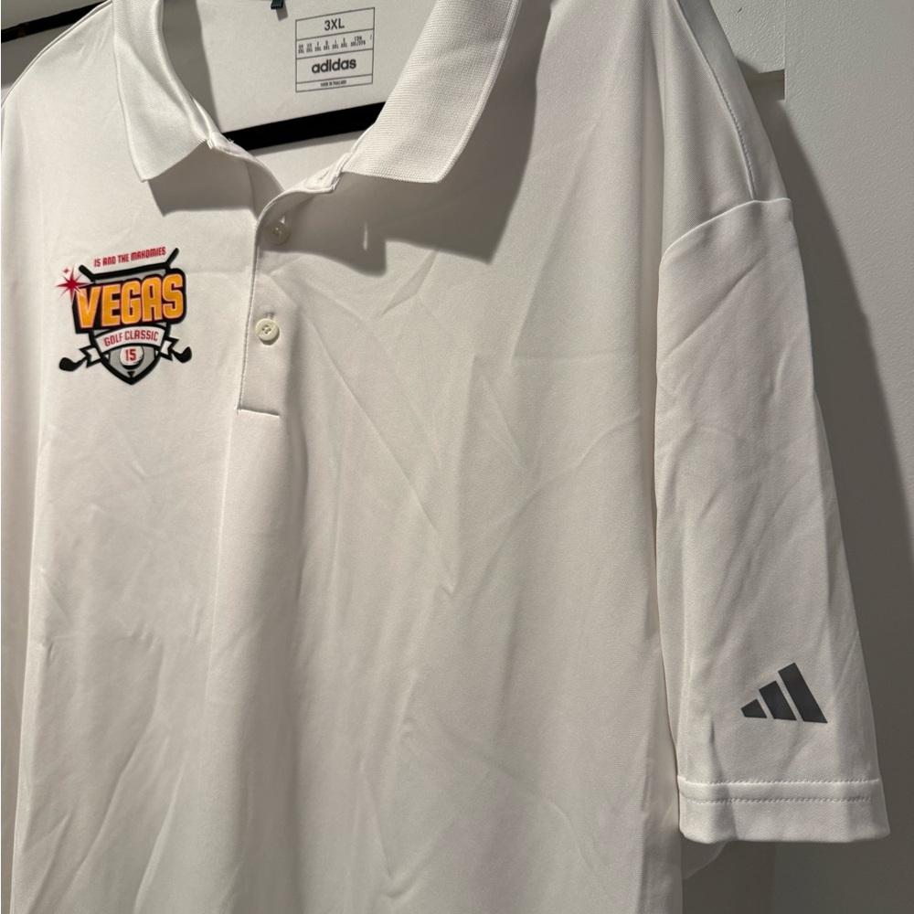 Adidas Men’s Golf Polo Shirt - Vegas Patrick Mahomes Golf Classic Logo